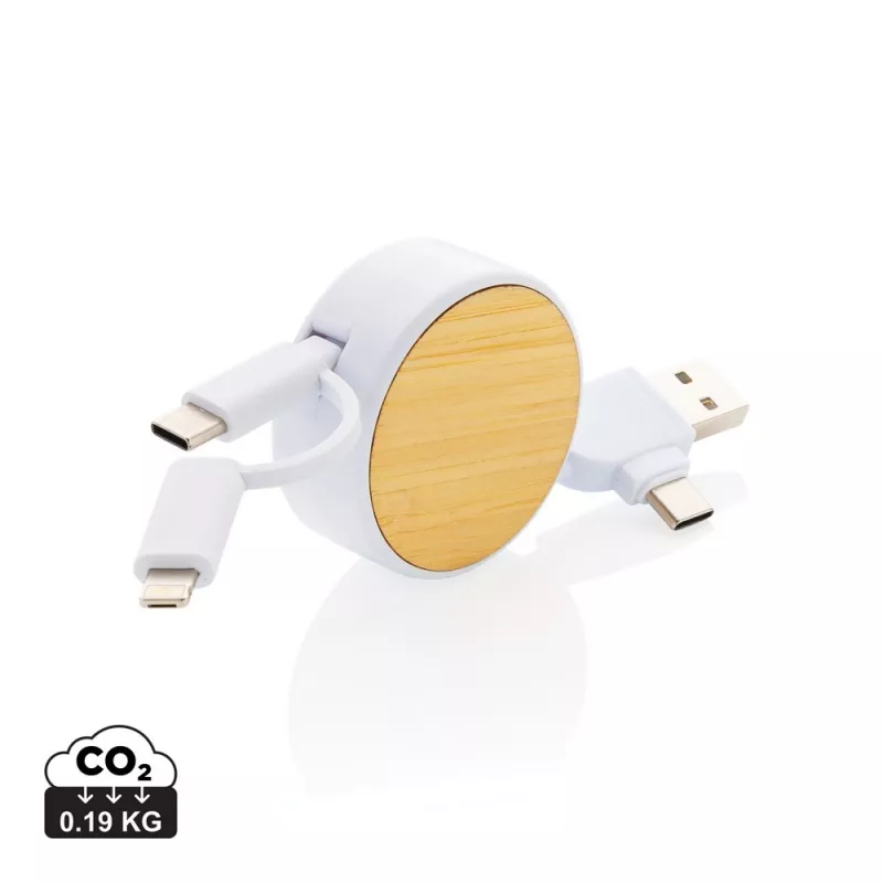 Kabel do ładowania Ontario - biały (P302.373)
