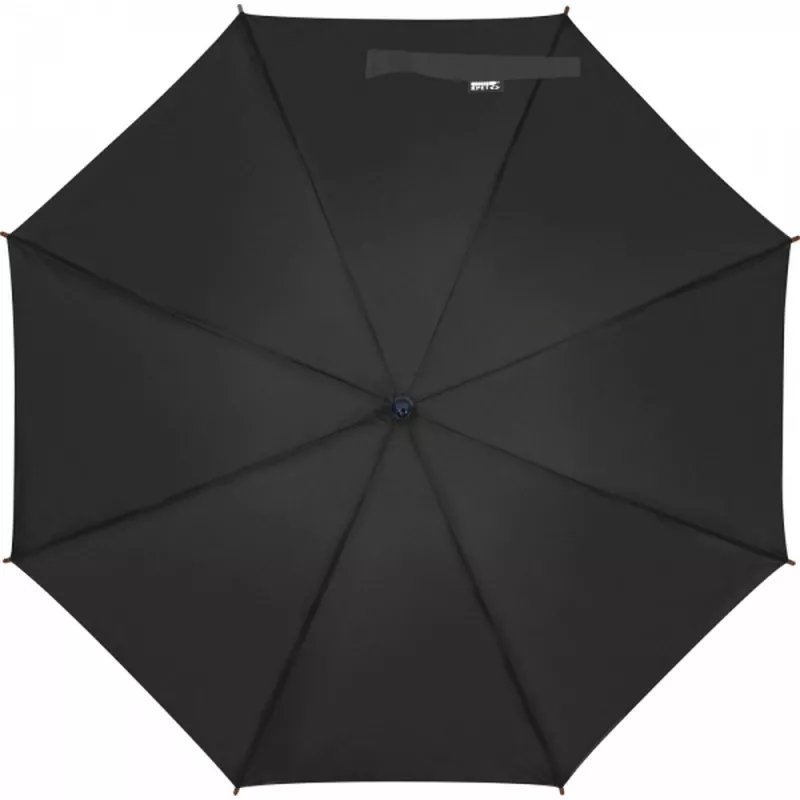 Parasol automatyczny ø105 cm RPET CHRISTINE - czarny (4243603)