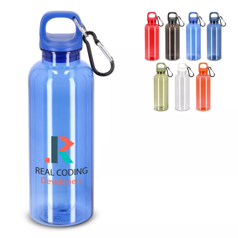 Butelka na wodę Noa R-PET 500ml - ciemnoniebieski transparentny (LT98913-N0410)