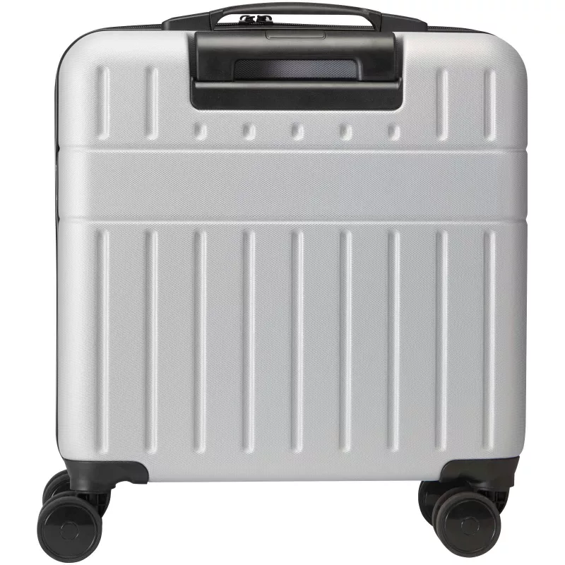 Rover - walizka na kółkach na laptop o przekątnej 16 cali, wykonana z materiałów z recyklingu (GRS), pojemność 30 litrów - Srebrny (13015281)