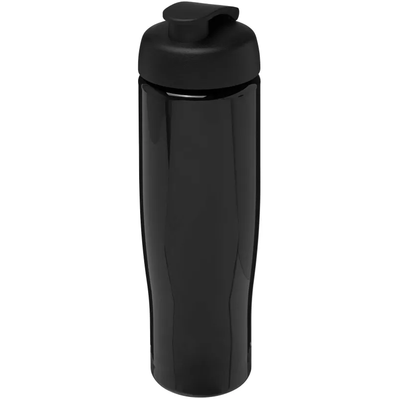 Bidon H2O Tempo® o pojemności 700 ml z wieczkiem zaciskowym - Czarny (21004011)
