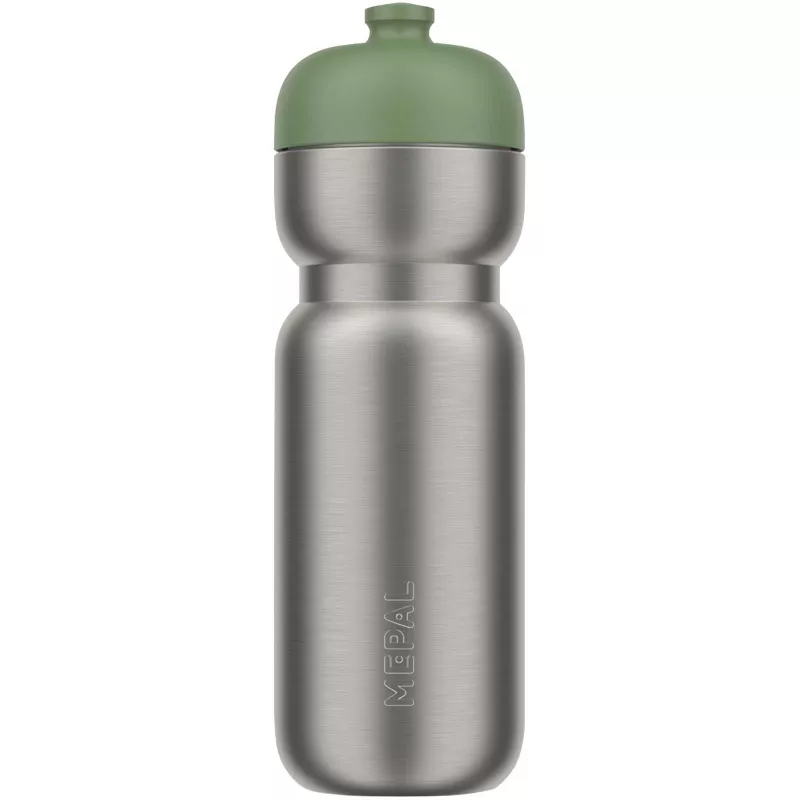 Mepal Pull butelka sportowa ze stali nierdzewnej o pojemności 800 ml - Zielony mech (10091164)