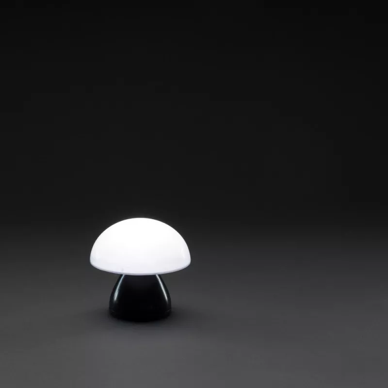 Lampka na biurko Luming, plastik z recyklingu - czarny (P513.741)
