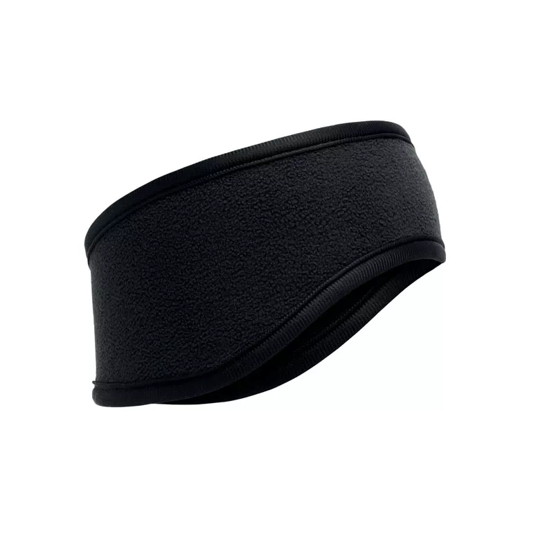 Opaska na głowę z polaru 280 g/m² WAVES - Czarny (MO3125-03)