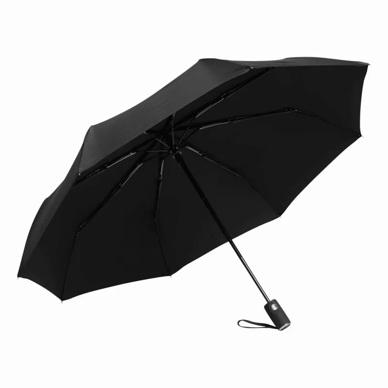 Automatycznie otwierany i składany, wiatroodporny parasol ORIANA - czarny (56-0101221)
