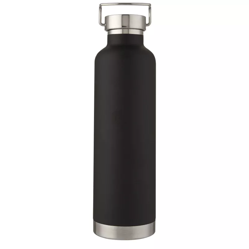 Miedziana, izolowana próżniowo butelka Thor 1 litr - Czarny (10067390)