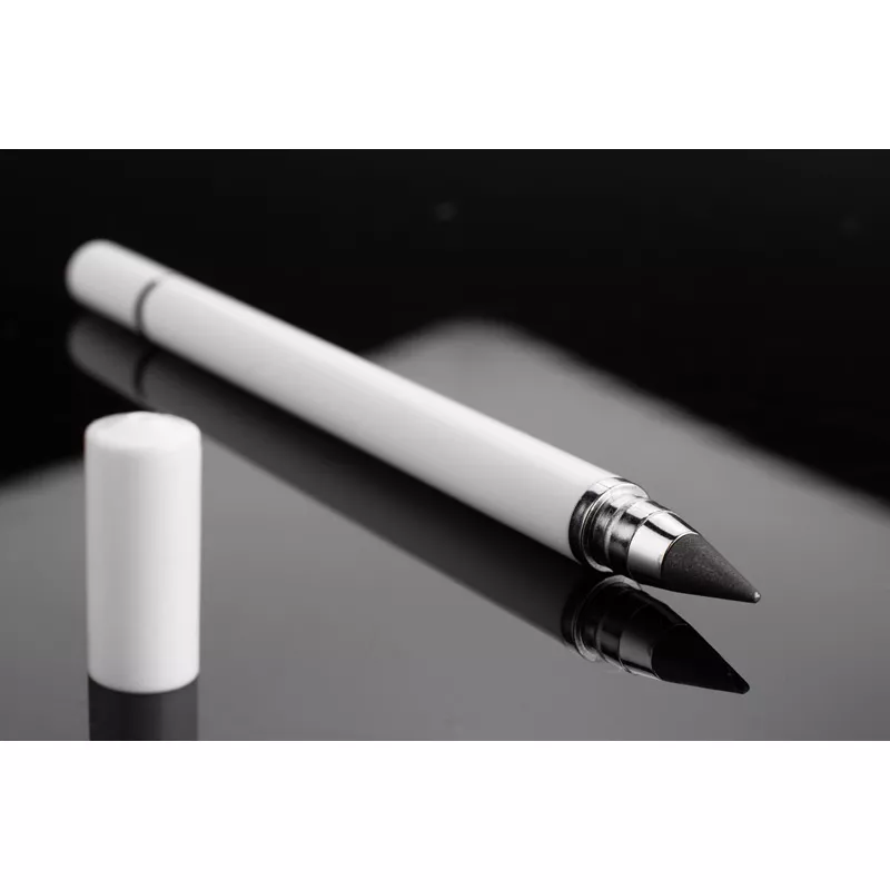 Długopis i wieczny ołówek 2 w 1 TWINO - biały (19747-01)