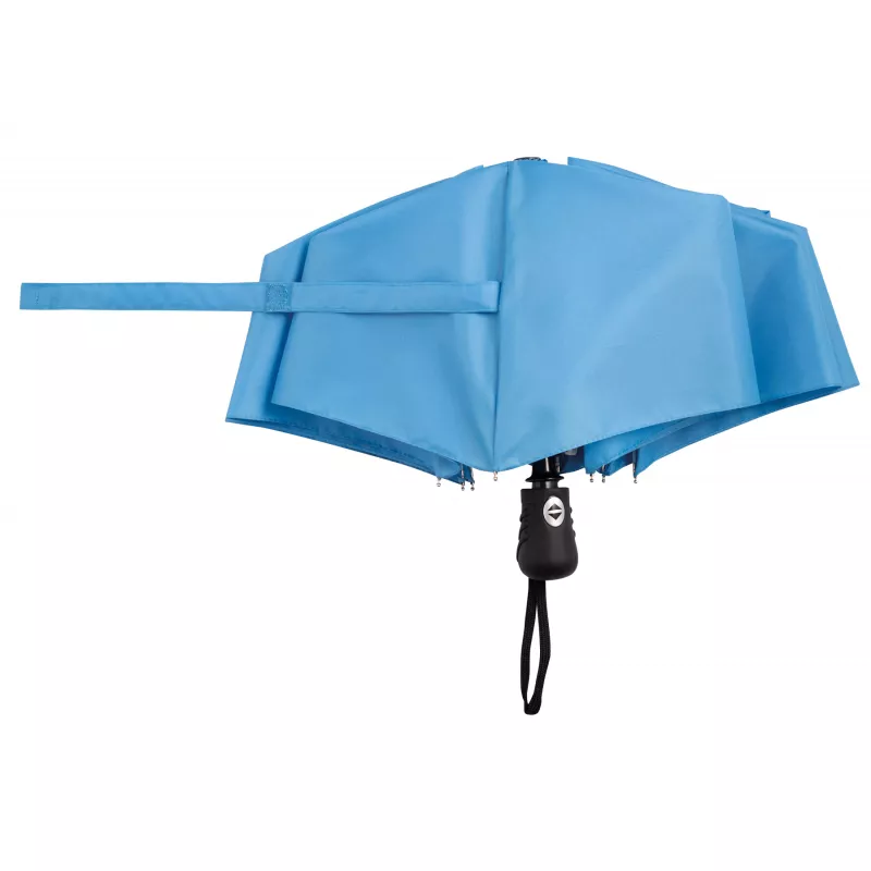 Automatyczny, wiatroodporny, kieszonkowy parasol BORA - błękitny (56-0101281)