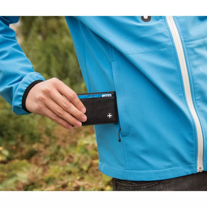 Etui na karty kredytowe Swiss Peak, ochrona RFID - czarny (P820.420)