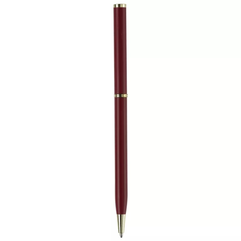 Metalowy długopis Slim - czerwony (LT87060-N0021)