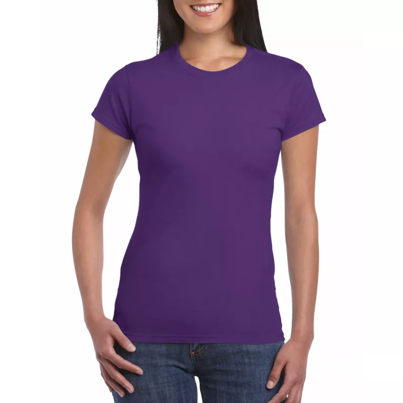 Koszulka bawełniana 150 g/m² Gildan SoftStyle™ - DAMSKA - Purple (64000L-PURPLE)