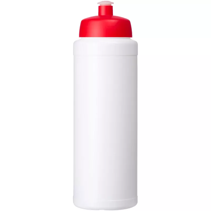 Bidon Baseline® Plus o pojemności 750 ml z wieczkiem sportowym - Biały-Czerwony (21069003)