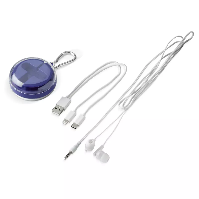Słuchawki i kabel do ładowania   - niebieski (LT90498-N0011)