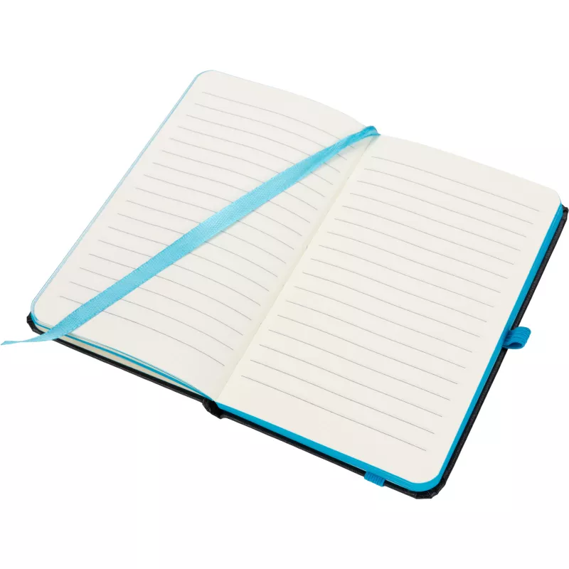 Notes A6 w linie ROSTOCK - turkusowy (341114)