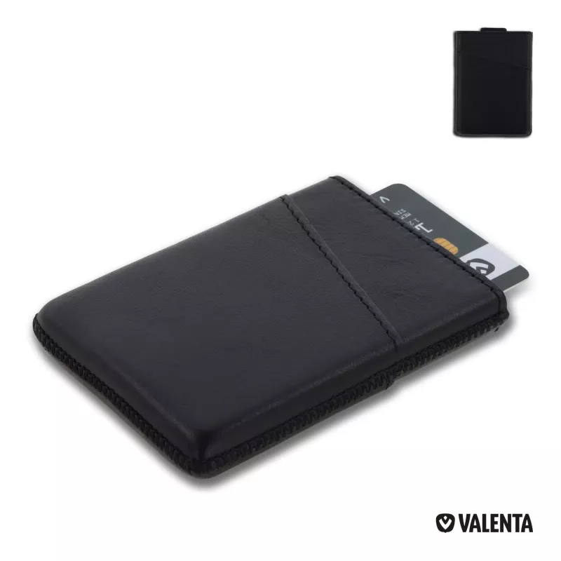 7219 | Valenta Card Case Pocket Duo - czarny (LT48905-N0002)