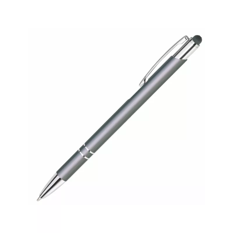 Metalowy długopis reklamowy BELLO Touch Pen - szary (BELLO-22)