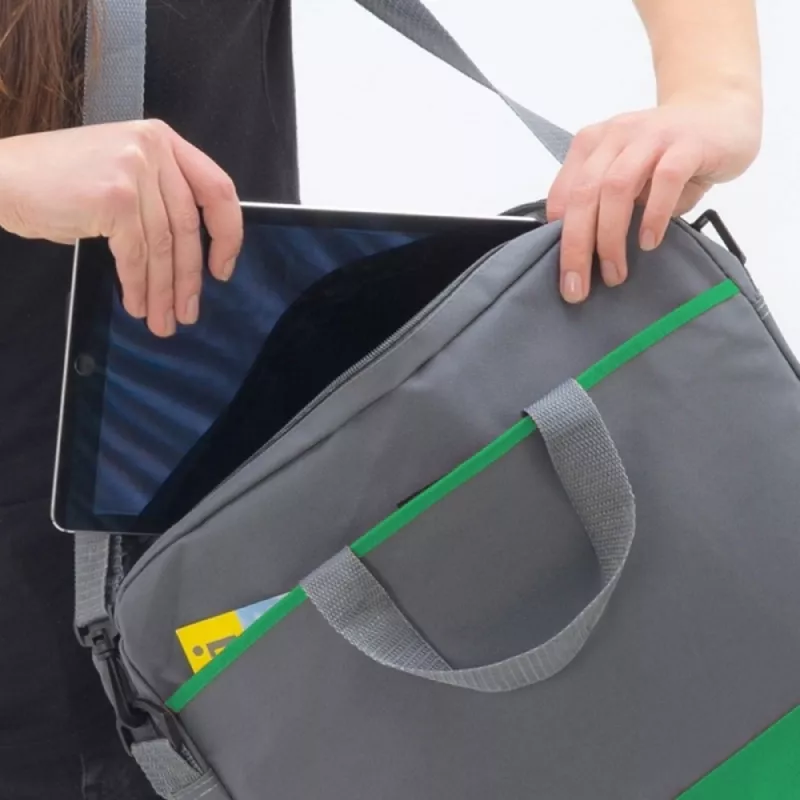 Torba na laptopa FERROL - zielony (005509)