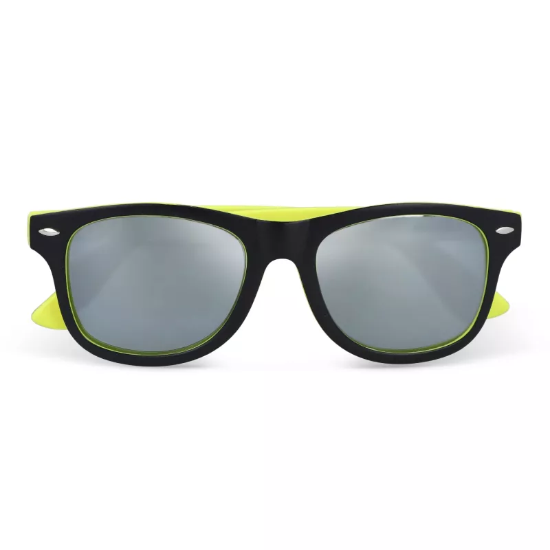 Okulary przeciwsłoneczne Tate z lustrzanymi soczewkami UV400 - żółty (LT86736-N0041)