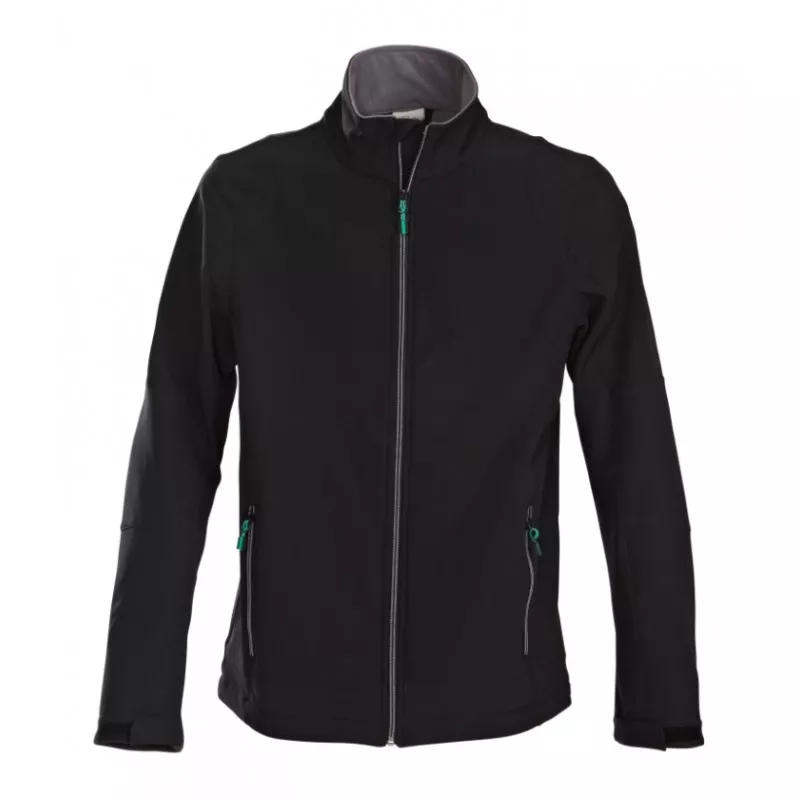 Softshell reklamowy męski 280 g/m² TRIAL - Czarny (2261044-BLACK)