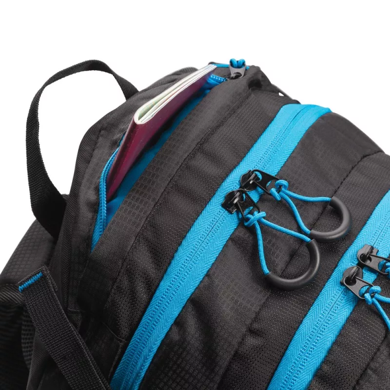 Plecak Explorer 26l - czarny, niebieski (P760.151)