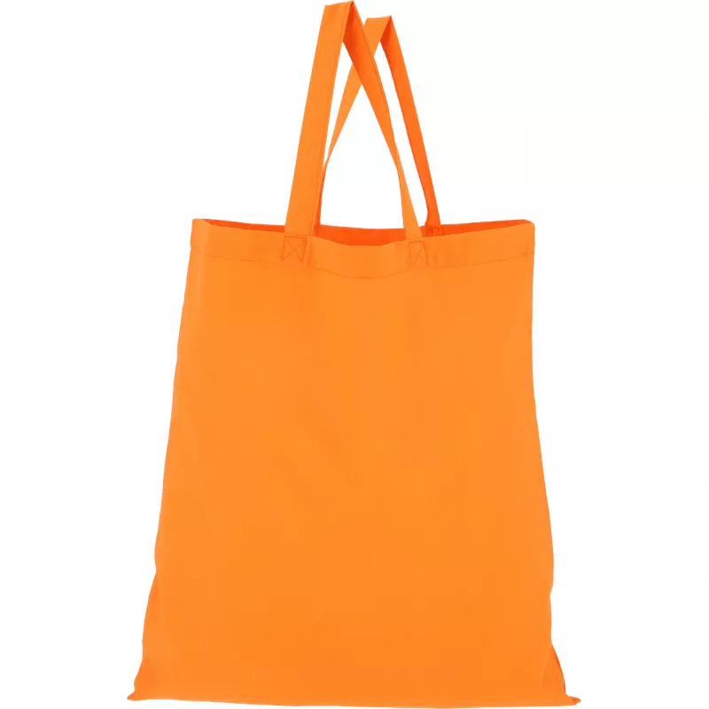 Torba bawełniana z krótkim uchem 140 g/m2 MARSHALL - pomarańczowy (6068010)