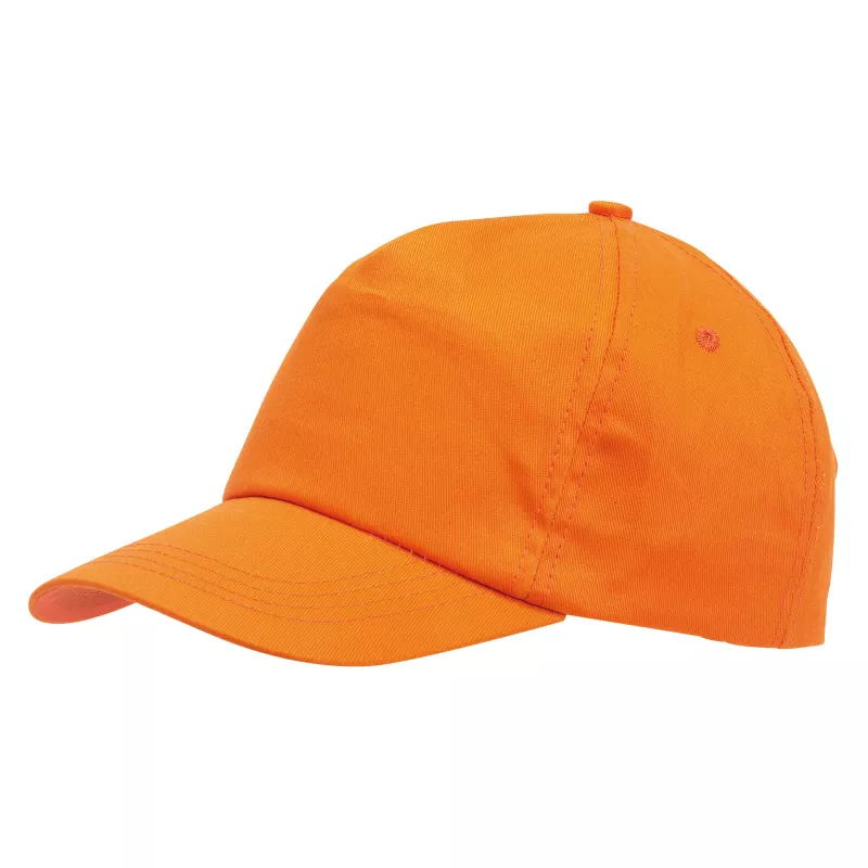 5-segmentowa czapka FAVOURITE - pomarańczowy (56-0702058)