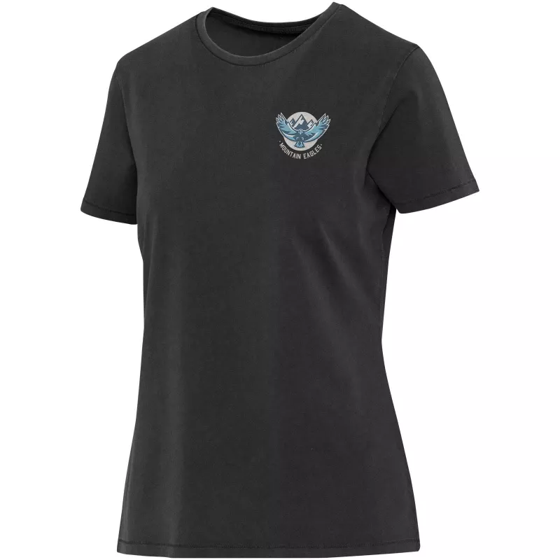 Nanaimo 160 g/m2 sprany damski T-shirt - Czarny (39566-BLACK)