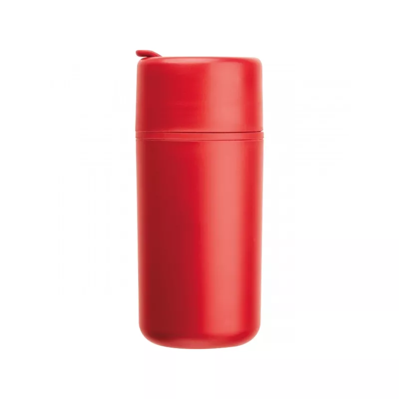 Kubek termiczny z polipropylenu GENOA 500 ml - czerwony (535405)