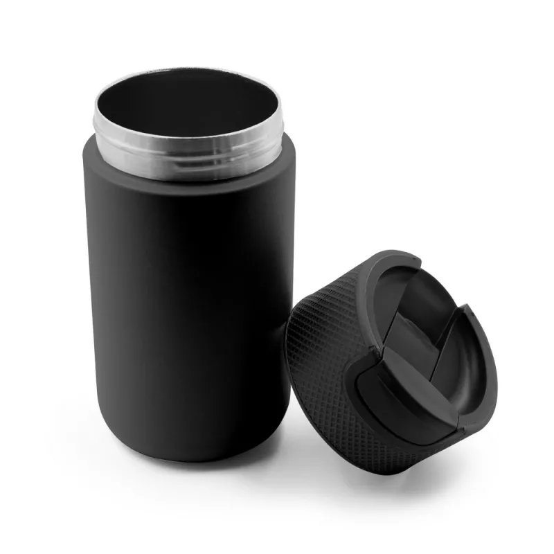 Kubek termiczny 400 ml Raylee  - czarny (V1167-03)