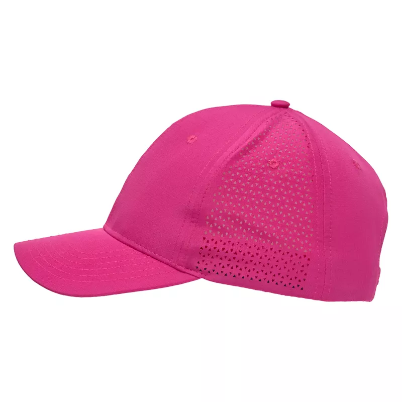 Czapka z daszkiem RIPSTOP z perforowanymi bocznymi panelami 150 g/m² #3977 - Różowy (HW-3977-PINK)