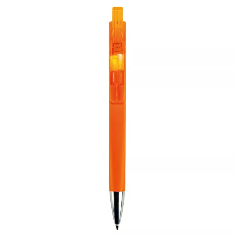 Miękki w dotyku długopis Riva - pomarańczowy (LT80836-N0026)