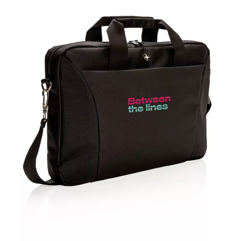Torba na laptopa 15,4" Swiss Peak - czarny (P732.210)