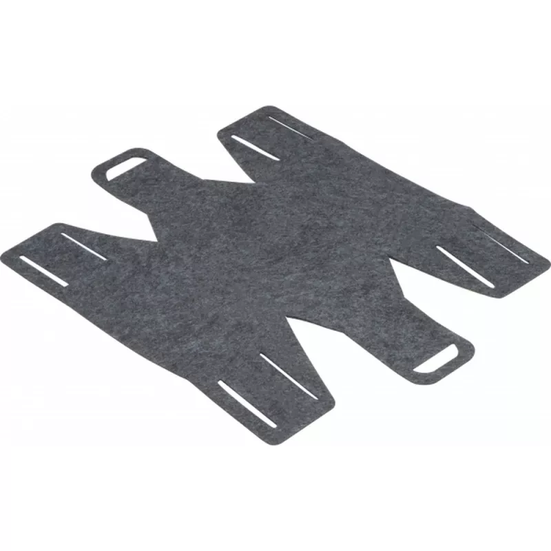 Składany koszyk z filcu rPET OSTERSUND - ciemnoszary (433777)