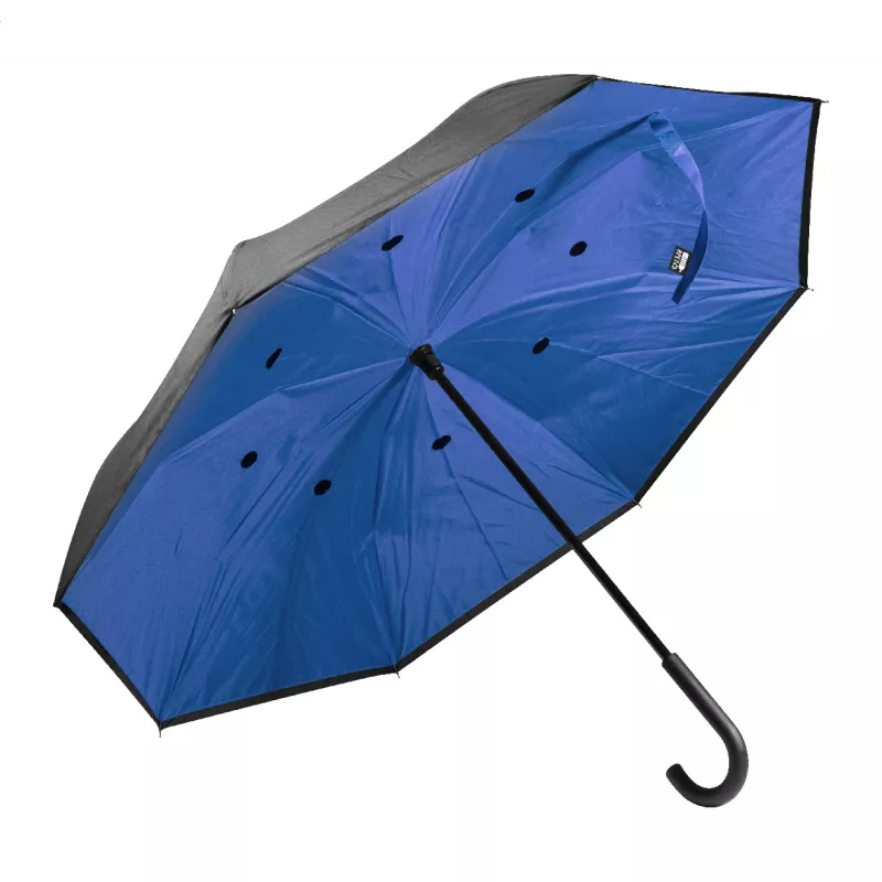 Raura Parasol odwracalny RPET - niebieski (AP800103-06)