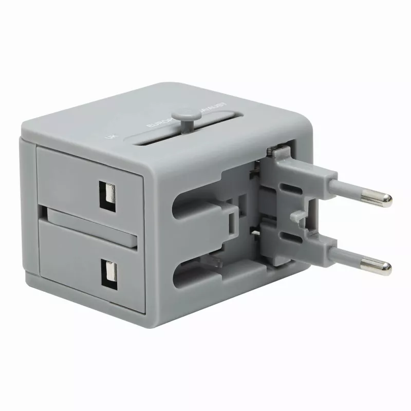 Adapter podróżny - szary (56-0402713)