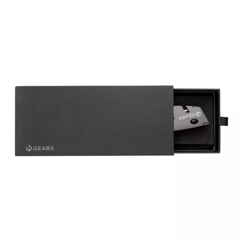 Nóż składany, scyzoryk Gear X - czarny (P215.131)