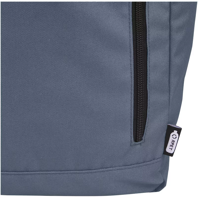 Byron plecak na laptopa 15,6 cala z tworzywa RPET z certyfikatem GRS z zawijanym zamknięciem, 18 l - Hale Blue (12065991)