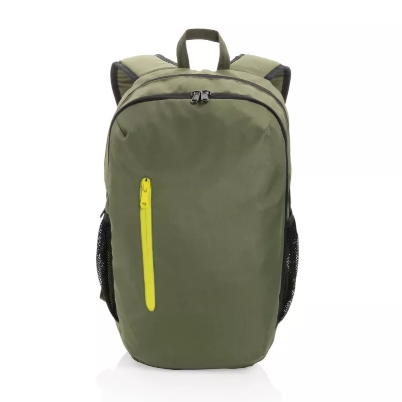 Plecak na laptopa 15” Impact AWARE™ RPET - zielony, limonkowy (P760.177)