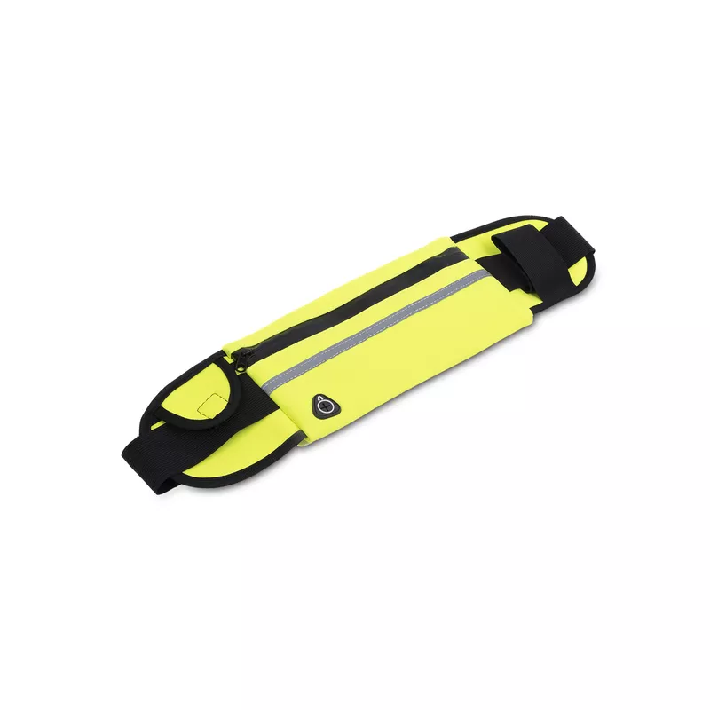 Saszetka sportowa na pas typu "nerka" Allget - żółty (R73629.03)