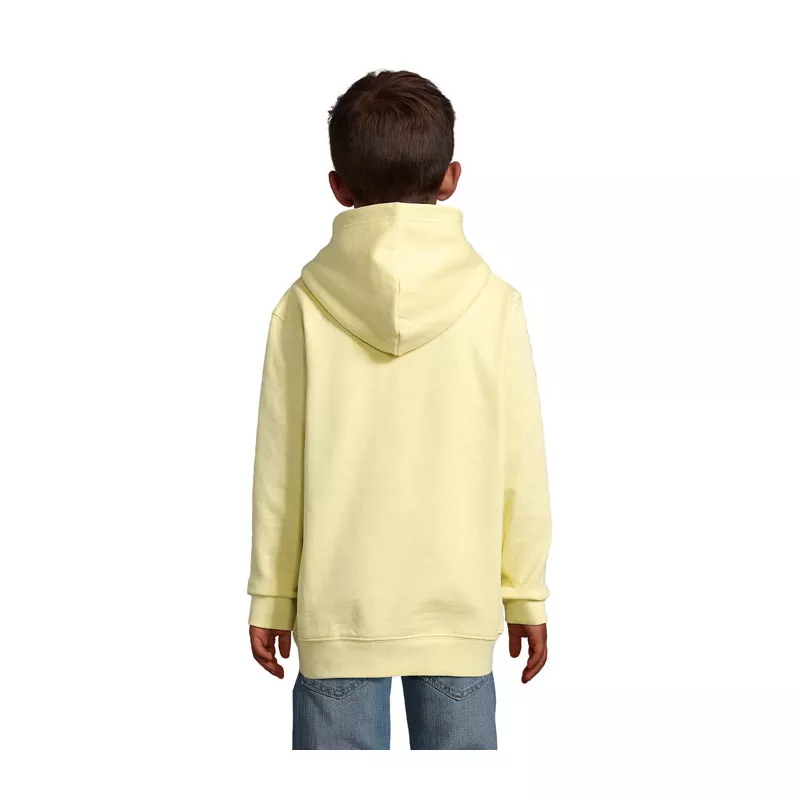 Bluza dziecięca z kapturem Sol's CONDOR KIDS - Jasno Żółty (S04238-LY)