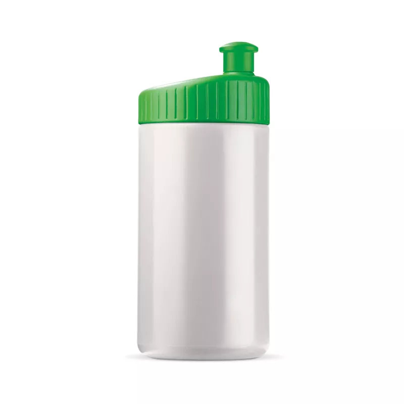 Bidon Sportowy Design 500ml - biało / zielony (LT98796-N0131)