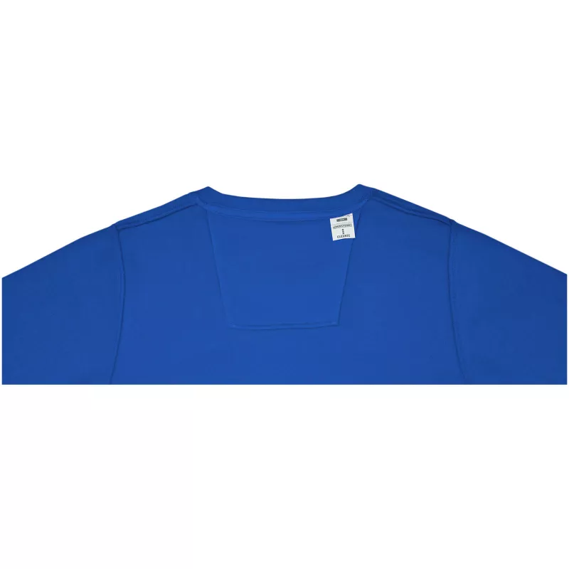 Damska bluza z okrągłym dekoltem Zenon - Niebieski (38232-BLUE)