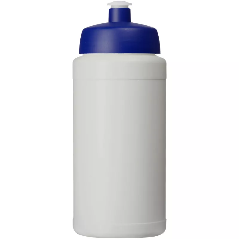 Baseline 500 ml butelka sportowa z recyklingu - Niebieski-Piasek pustyni (21044494)