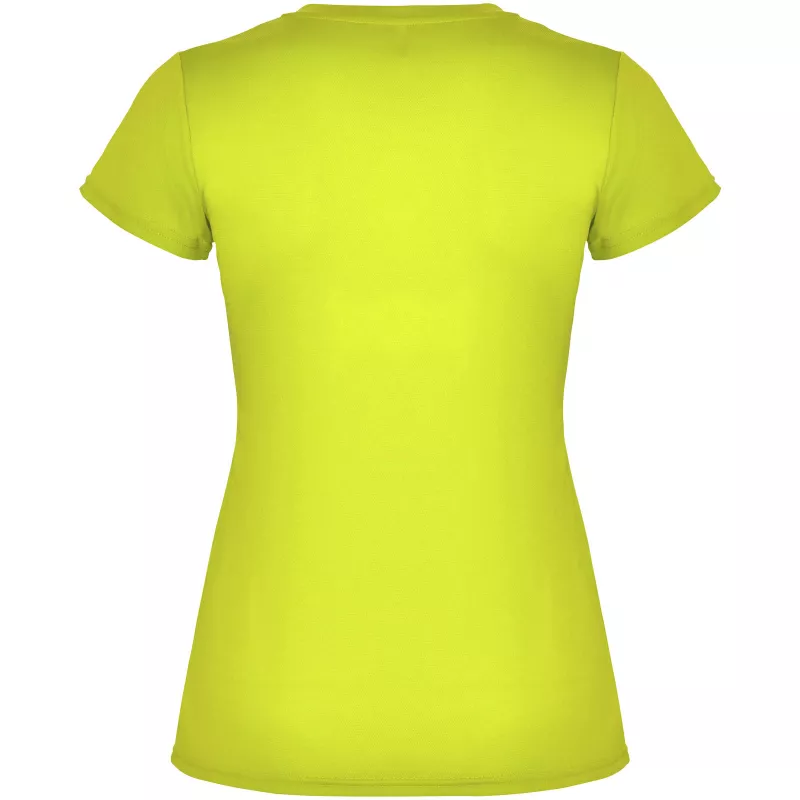 Damska koszulka poliestrowa 150 g/m² ROLY MONTECARLO WOMAN 0423 - Fluor Yellow (R0423-FLYELLOW)