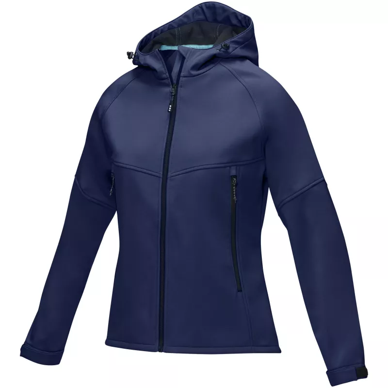 Damska kurtka softshell Coltan z materiałów z recyclingu z certyfikatem GRS - Granatowy (37505-navy)