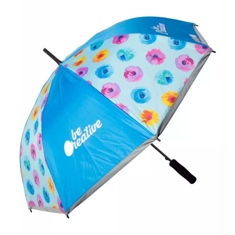 CreaRain Reflect personalizowany parasol odblaskowy - biały (AP716570)