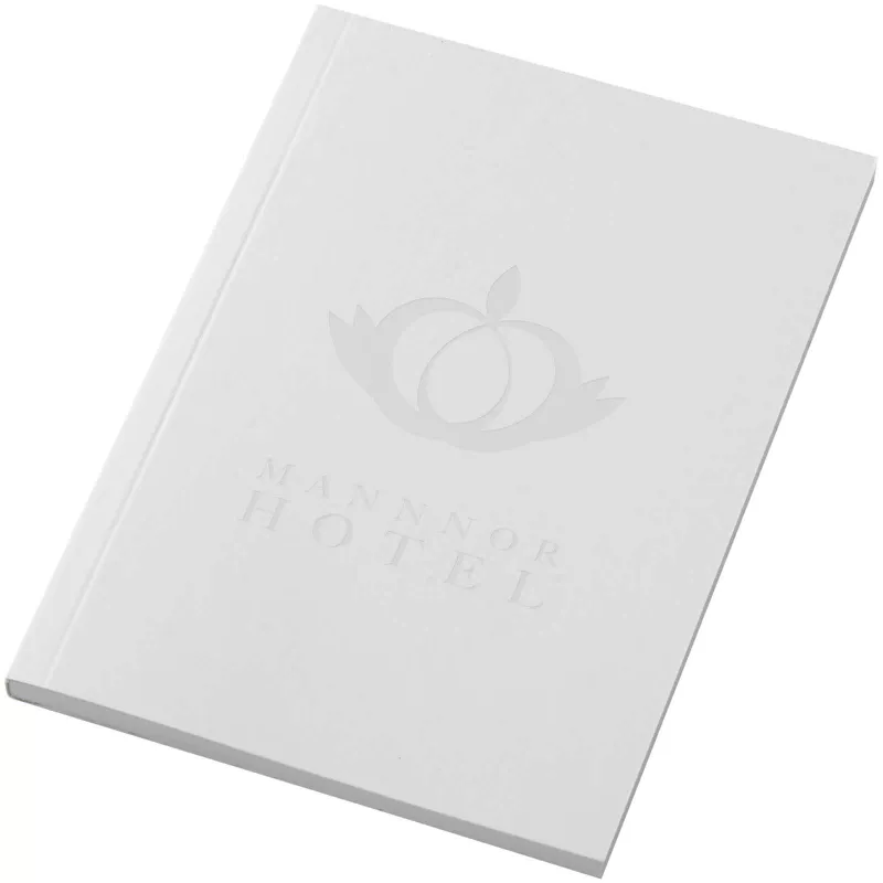 Notatnik A6 Novella Austen z miękką okładką, 50 kartek - Biały (21024701)