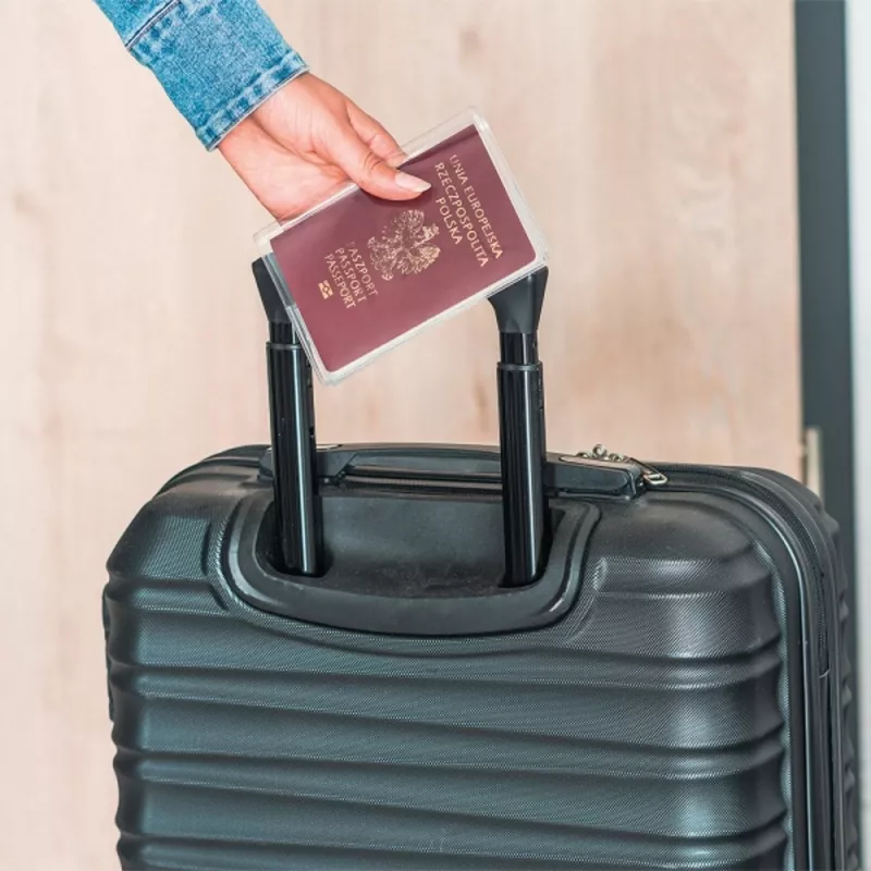 Okładka na dokumenty LUCA - przeźroczysty (9257666)