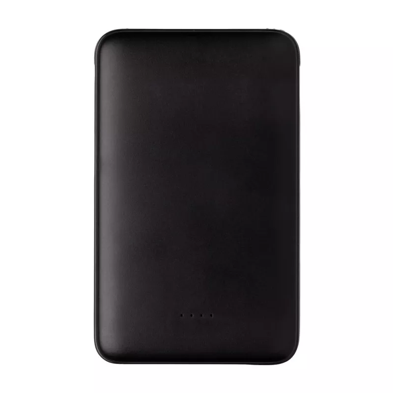 Power bank 5000 mAh, zintegrowany kabel 3 w 1 - czarny (P322.081)