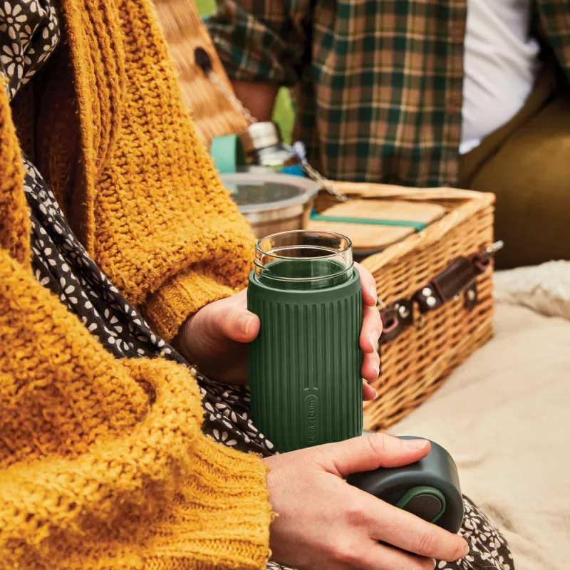 Kubek termiczny 340 ml Black+Blum - zielony (P439.1627)